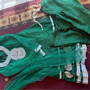 Emerald Green Indian Suit